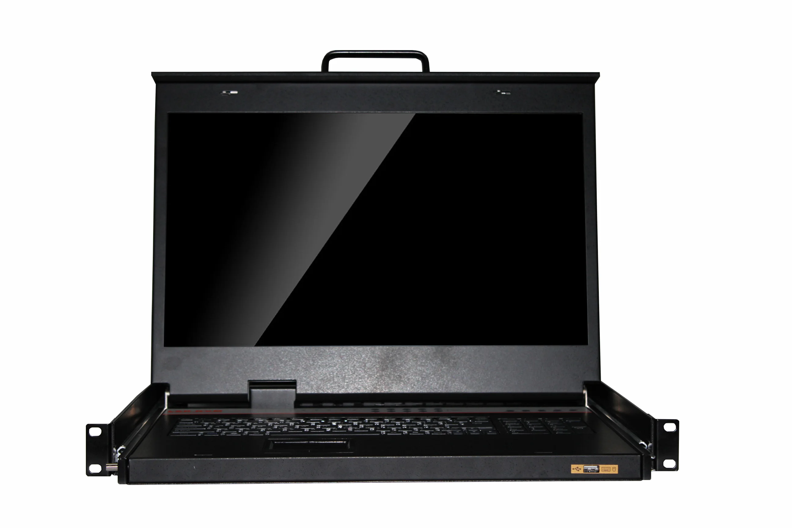 17.3 Inch High-resolution 1920x1080 Display/OSD Menu 8ports 1U LED KVM Drawer