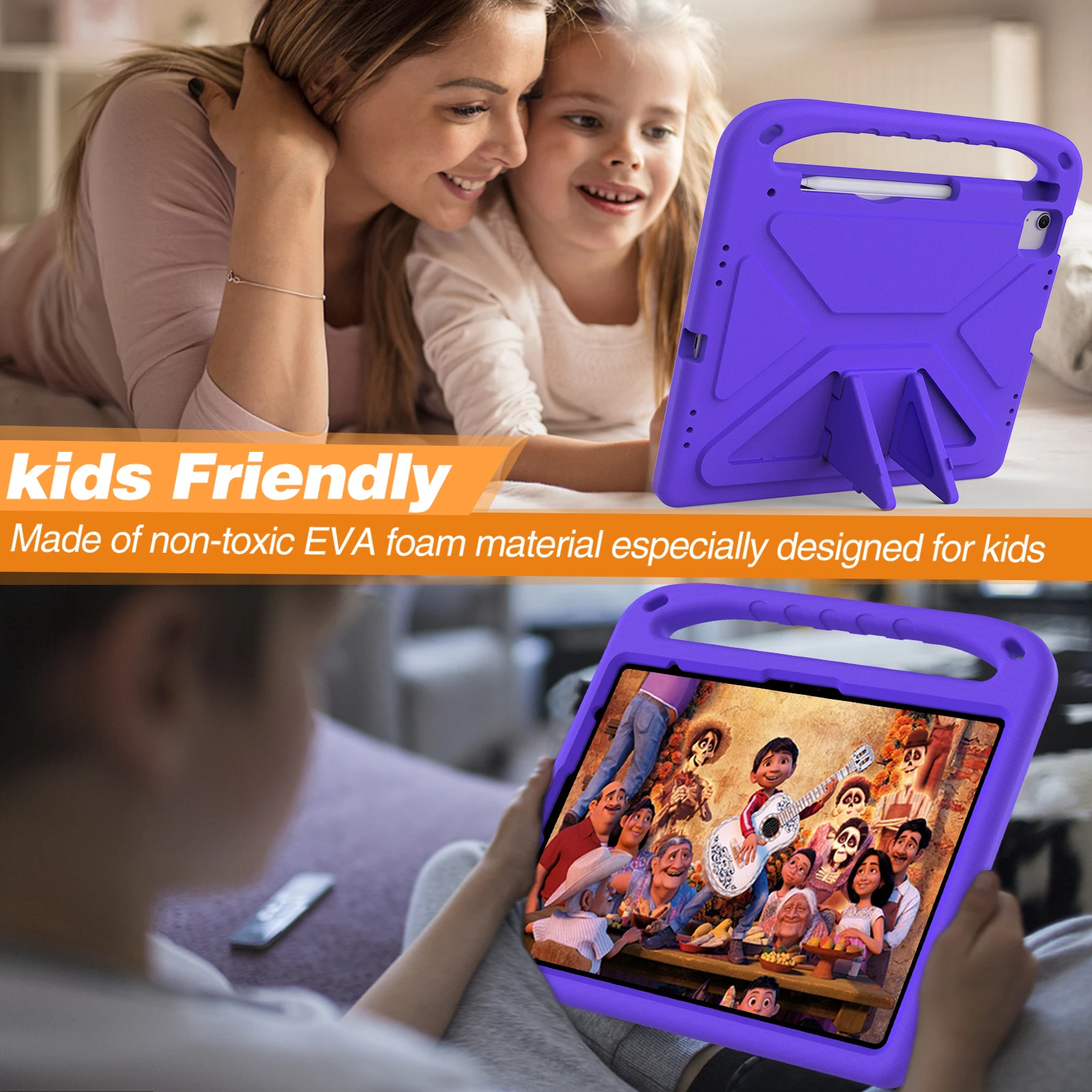 

EVA Case For iPad Pro Air 13 11 2025 2024 A16 11th 10.9 10th Air 4 5 Pro 11 1-2-3-4th Gen 10.5 10.2 9.7 Mini A17 Pro 1 2 3 4 5 6