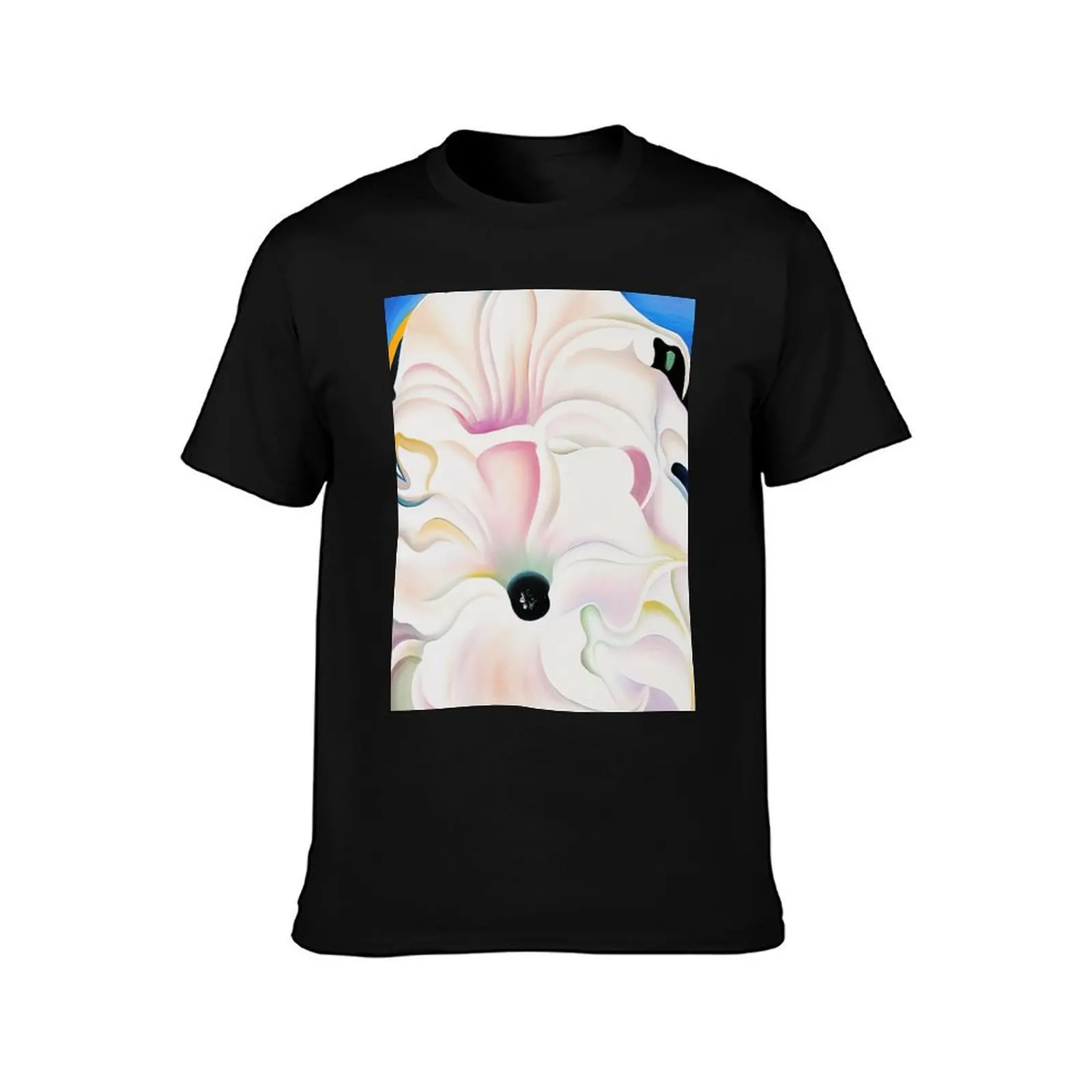 Georgia O'Keeffe - Bella Donna T-Shirt, Summer Casual Cotton Tee, Oversized Streetwear Tops, Vintage Graphic Print, 100% Cotton
