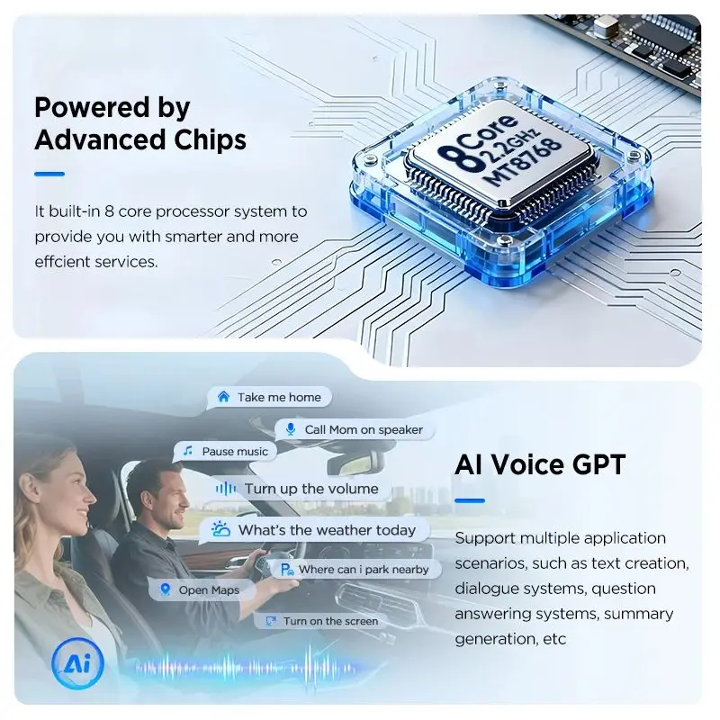 Radio para Auto Junsun para BMW M3 E46 1998-2006, CarPlay, Android Auto, FM, RDS, DSP, BT, GPS, Navegador, SWC, Pantalla Táctil HD IPS, Reproductor Multimedia Plug & Play, Llamadas Manos Libres, Unidad Principal con Estilo Original del Auto 5