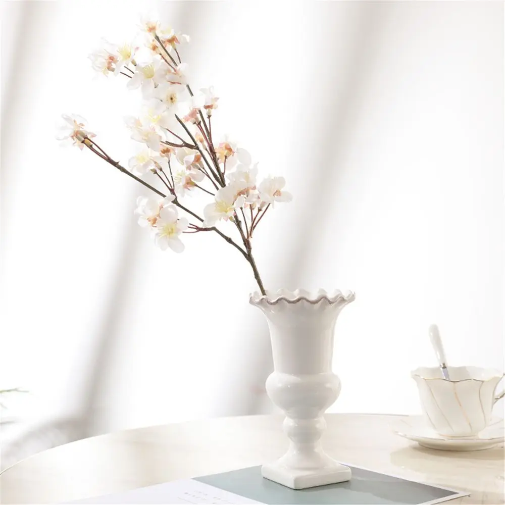 Wedding DIY Props Simulation Branch Christmas Ornaments Cherry Blossom Branch Sakura Artificial Flower Fake Flower