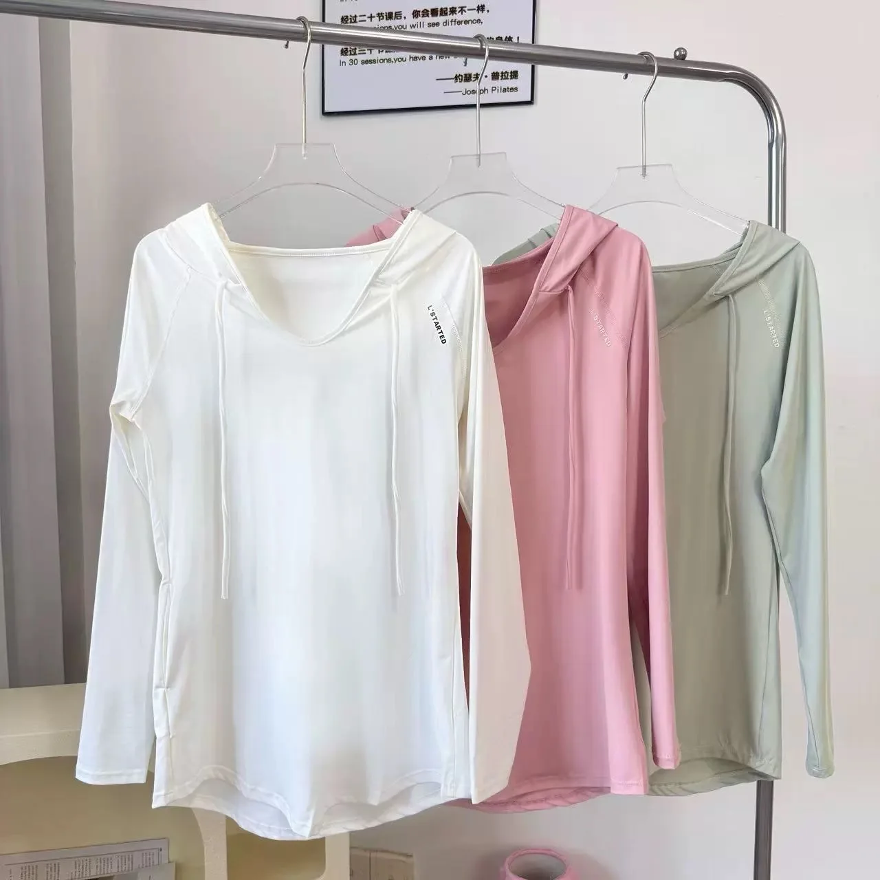 

Autumn Fitness Yoga Clothes For Slimming, Quick Drying, Moisture Wicking, Sports Tops For Women, Yoga Clothes, Pilates
