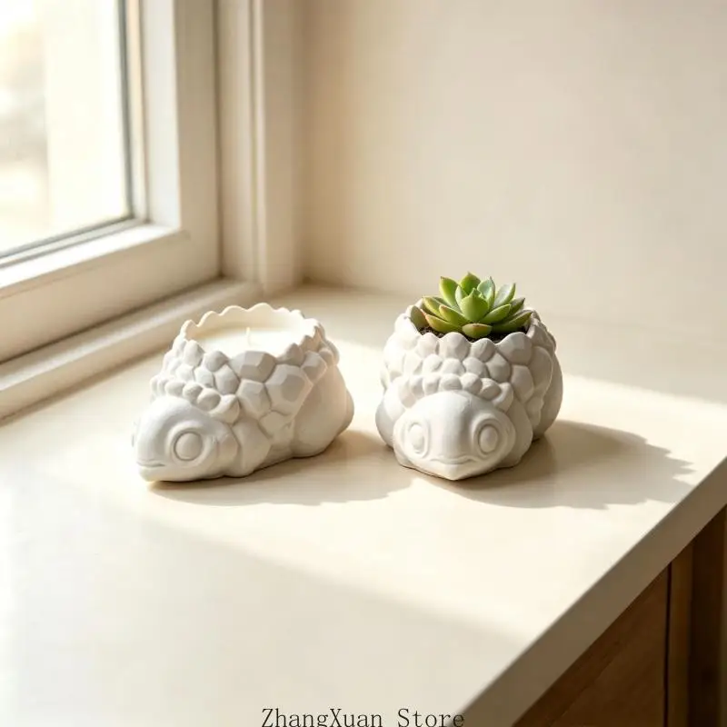 Kerzenform Tierdesign mit Muschelstrukturdetails, flexible Entfernungsstruktur für handgefertigte Heimprojekte, Praxis und – Detail 2