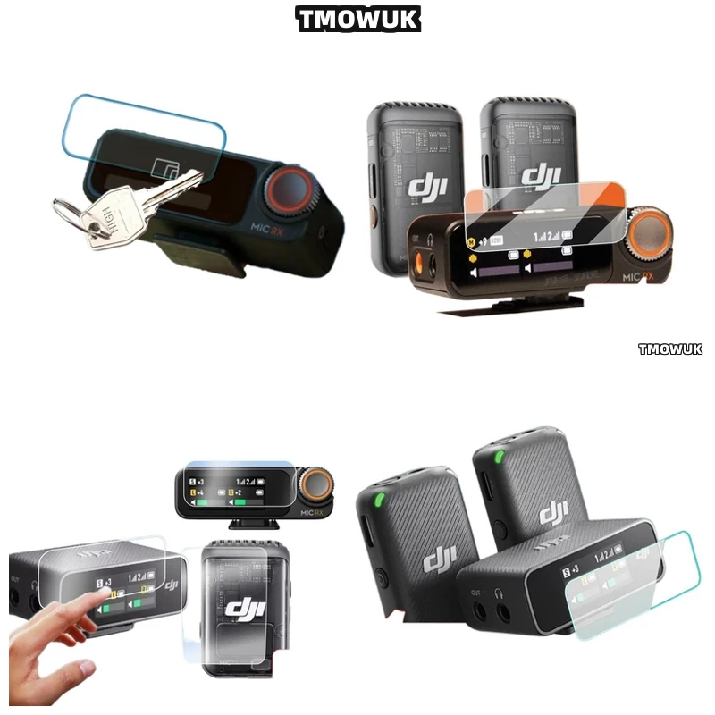 

Fingerprint - Free Tempered Glass Film For DJI Mic 2 Wireless Microphone