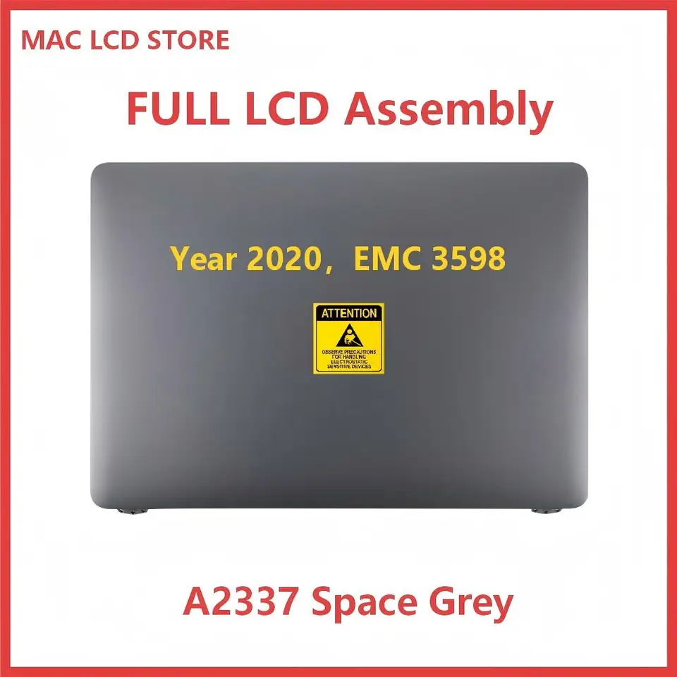 Pantalla LCD nueva para MacBook Air 13.3" A2337 M1, año 2020, gris/plata/dorado 2