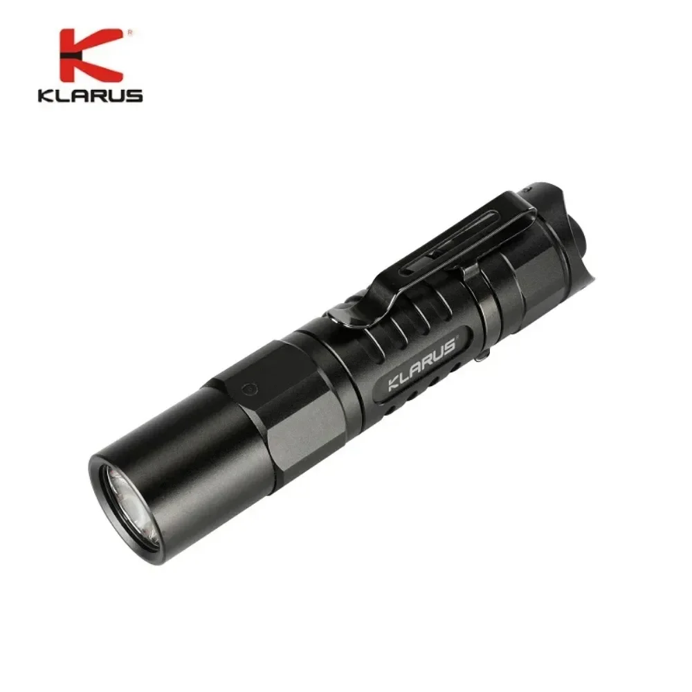 Klarus XT1A Rechargeable Pocket Flashlight 1000 Lumens Tactical Mini Torch with 14500 Battery LED Torch