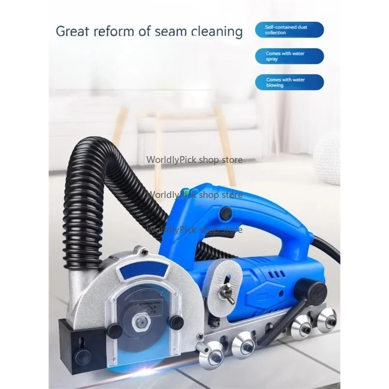 Elektryczny czyścik do fug Piękny środek do czyszczenia fug Narzędzie budowlane Maszyna do czyszczenia fug w płytkach ceramicznych i podłogowych