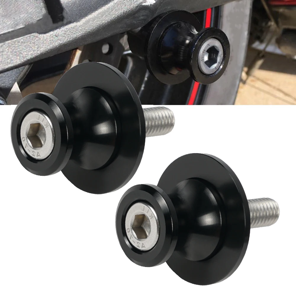 

M6 6mm Swingarm Spools Slider Stand Screws For Aprilia RS125 RS 125 RSV4 RSV1000/R RS660 Tuono 660 Yamaha YZF-R1 R6 1998-2015