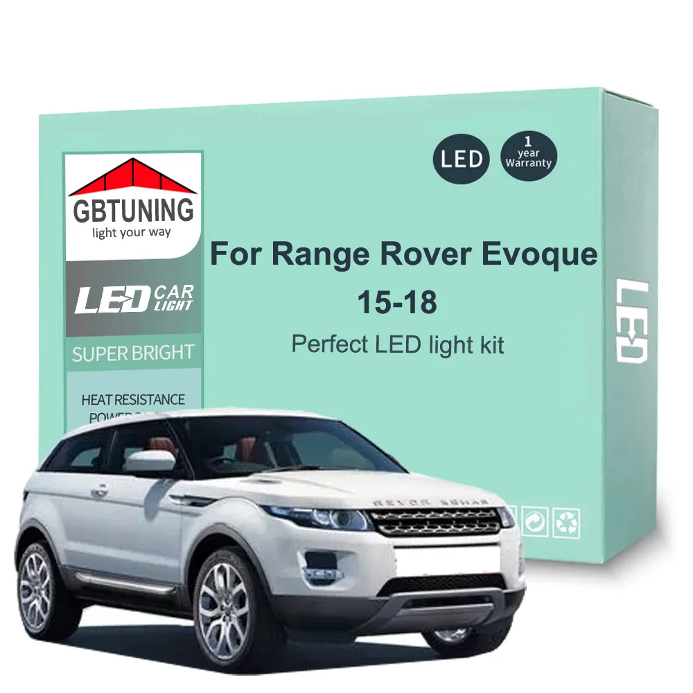 10 шт., автомобильные аксессуары для Land Rover Range Rover Evoque L538 2015-2018 10 шт., автомобильные аксессуары для Land Rover Range Rover Evoque L538 2015-2018