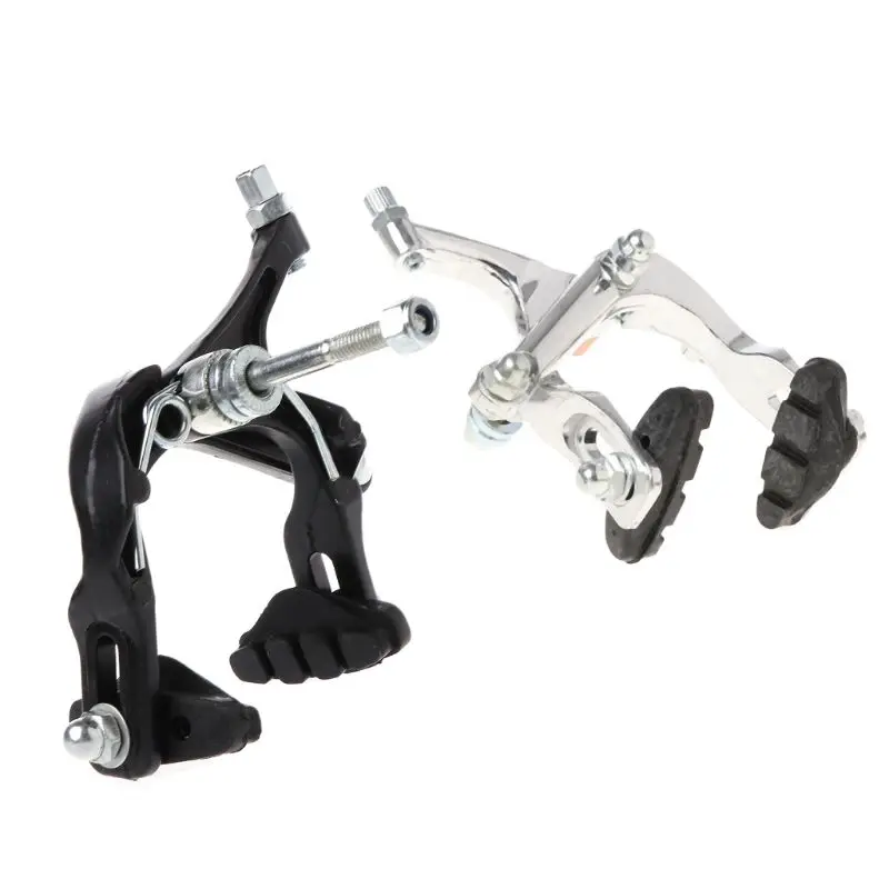 Bicycle Brake Caliper Front Aluminum Alloy Road Bike MTB Long Arm Anodized Fixed