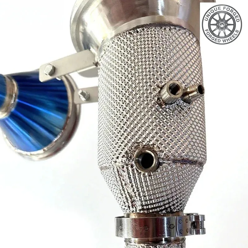 26 StyleOEM High-Peormance Catalyst-Free Manifold And Titanium Catback Exhaust For 992 GT3 4.0L 2021-