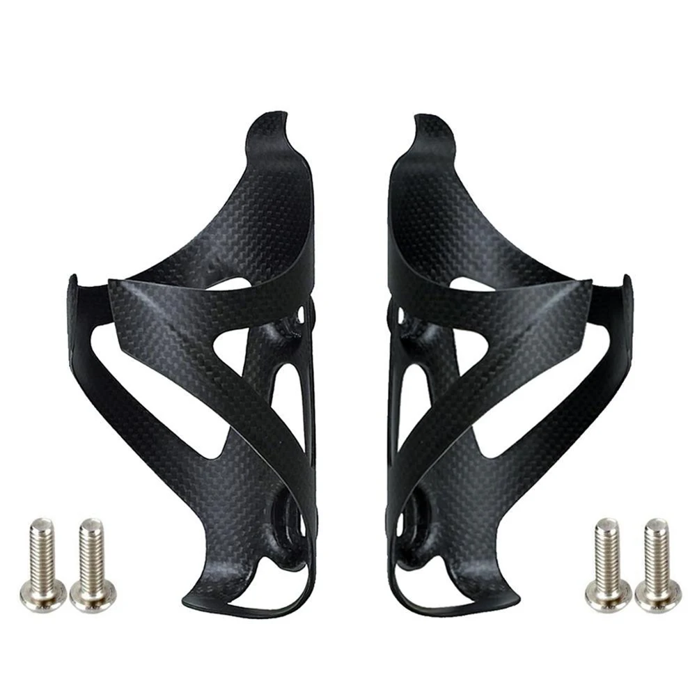 

Bicycle Full Carbon Fiber Bike Water Bottle Cage Ultralight Road Bike Bottle Holder Bicycle Accessories