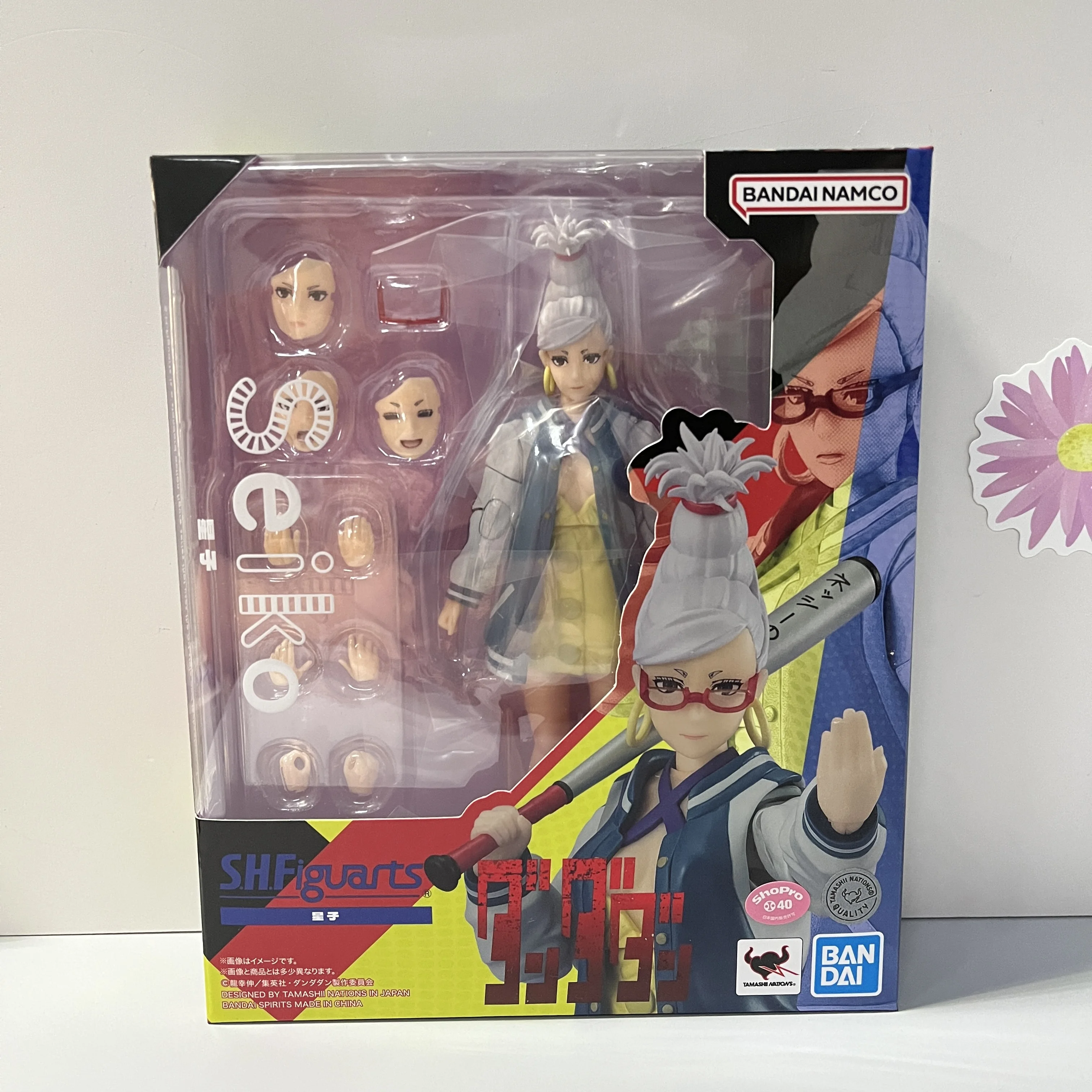 

Оригинальная фигурка BANDAI S.H.Figuarts Dandadan Seiko, игрушки, коллекция моделей из ПВХ, аниме-фигурка, подвижная шарнирная кукла
