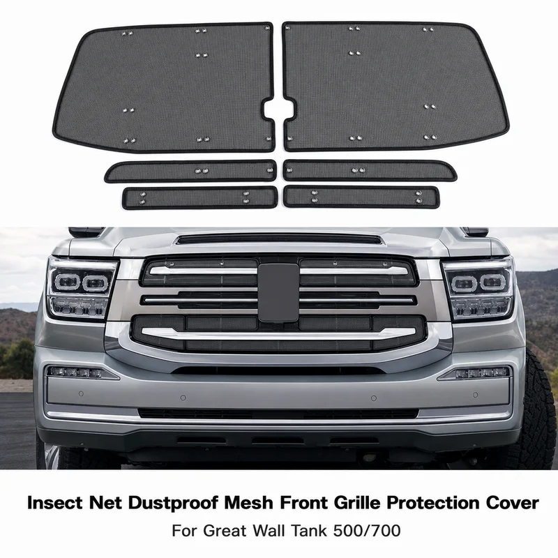 para-great-wall-tank-500-700-malla-antipolvo-para-parrilla-delantera-cubierta-protectora-de-radiador-accesorios-para-auto