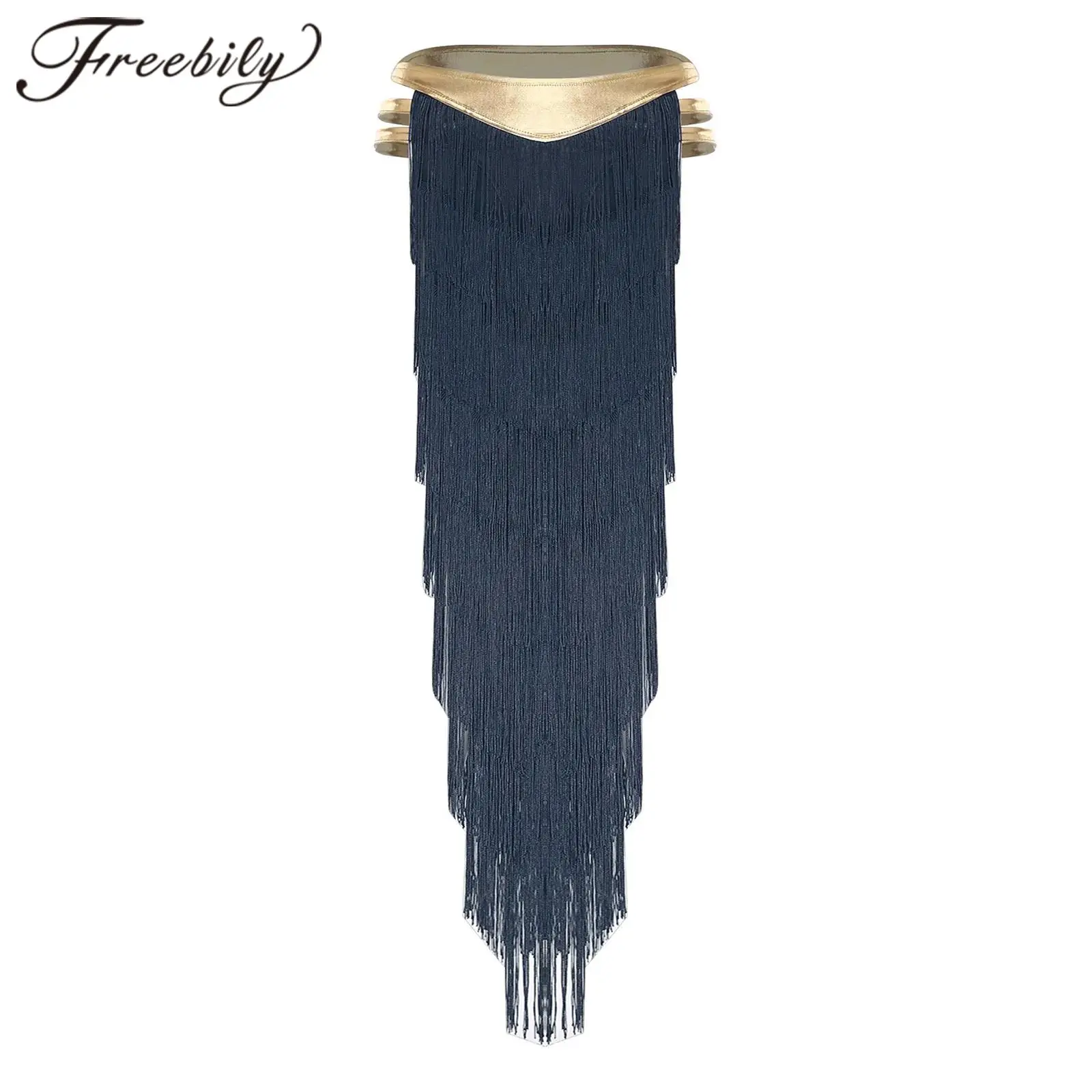 

Women Adults Tassel Tiered Belly Dancing Clothes Raves Dance Costume Fringe Skirts Slit Skirt Belly Dance Performance Costumes