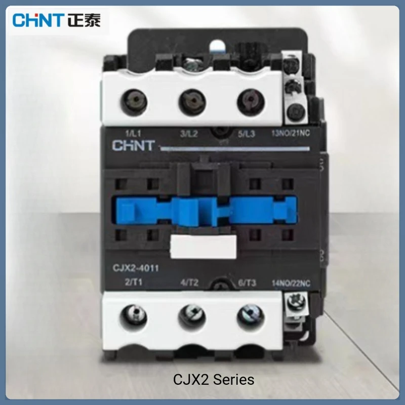 

​​Industrial Chint AC Contactor Three Phase CJX2-4011 40A 1NO1NC 24V/38V/110V/220V/380V