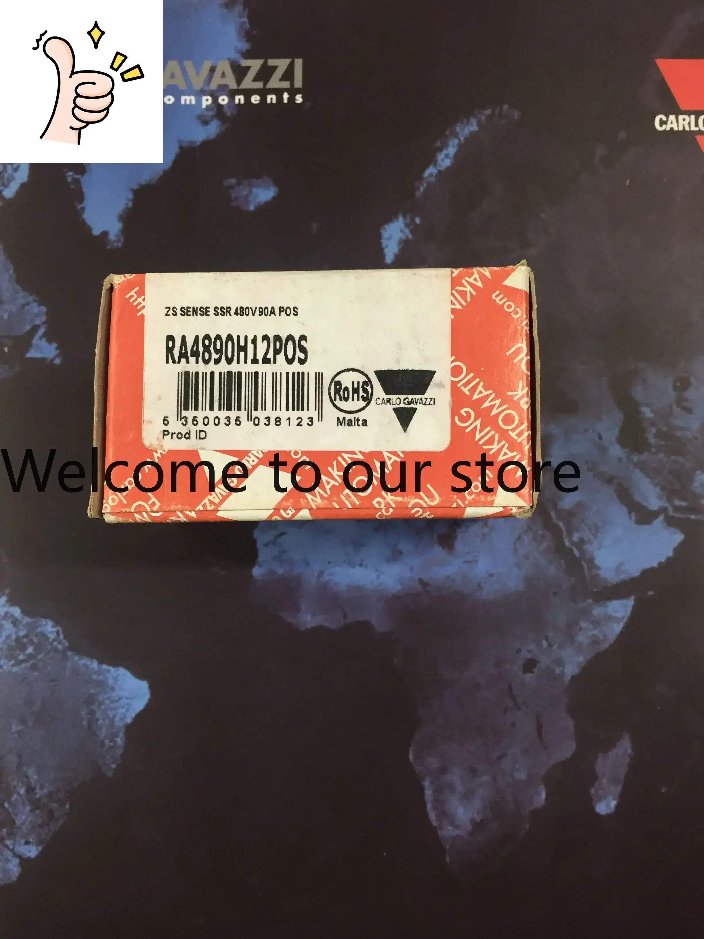 RA4890H12POS Original Boutique Swiss Jiale Direct Copper Clad Technology Feedback Single Phase Solid State Relay