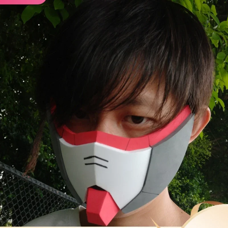Wholesale Gundam RX-78-2 Cosplay Mask Halloween Accessories Mask Stage Club Anime 3D Funny Mask Drop Ship