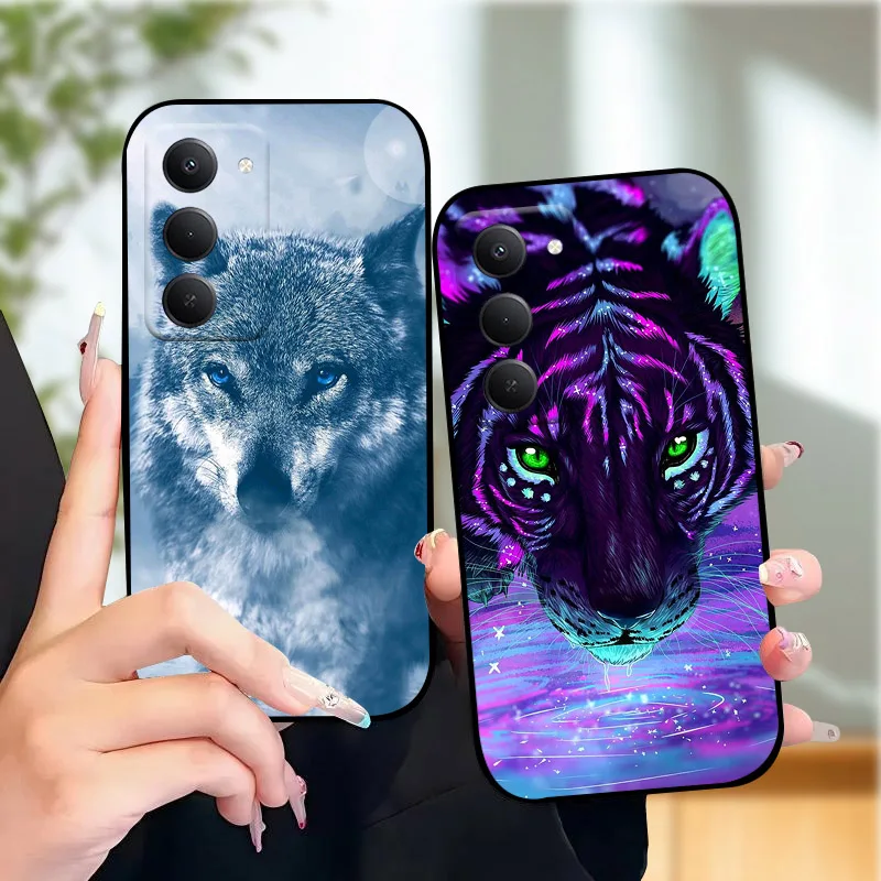 ل Redmi 15 4G 5G جراب هاتف موضة سيليكون لينة بولي TPU الغطاء الخلفي ل Xiaomi Redmi15 جراب هاتف للصدمات الوفير Fundas Coque