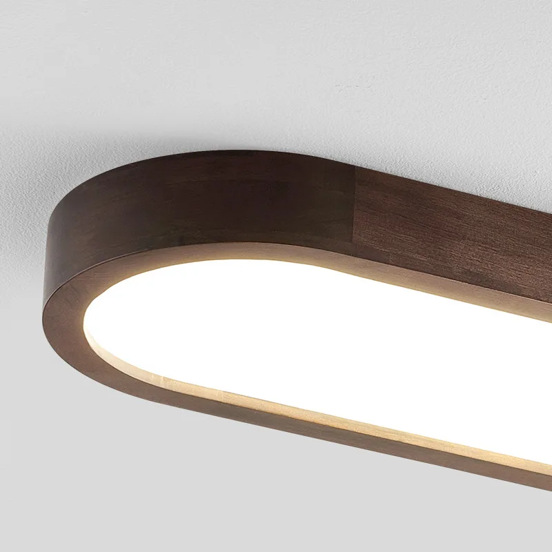 

Entrance, aisle, Chinese style, balcony, entry, strip, walnut, ceiling light