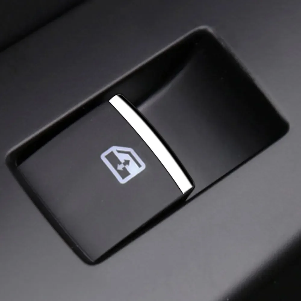 7Pcs/Set Window Switch Lift Button Sticker Cover Trim for Toyota RAV4 Corolla AYGO Verso AVENSIS YARIS VITZ Accessories