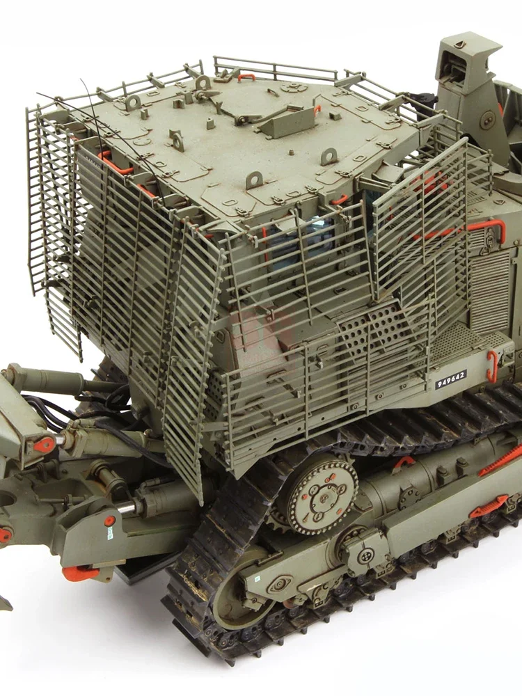 MENG Assembly model kit  D9R Armored Bulldozer  with Slat Armor 1/35