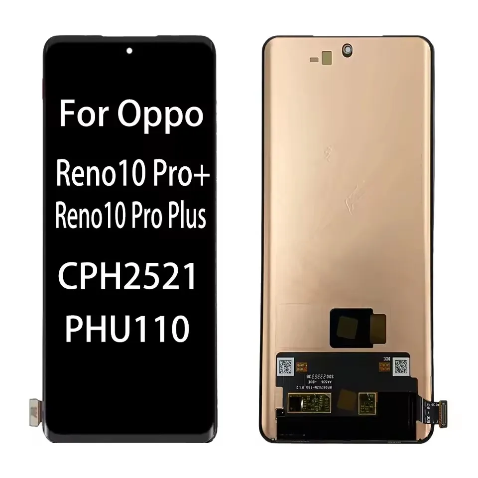 OEM AMOLED For OPPO Reno 10 Pro 5G / Reno 10 Pro Plus 5G / Reno 11 Pro 5G LCD Display Touch Screen for Reno10 Pro 5G CPH2525