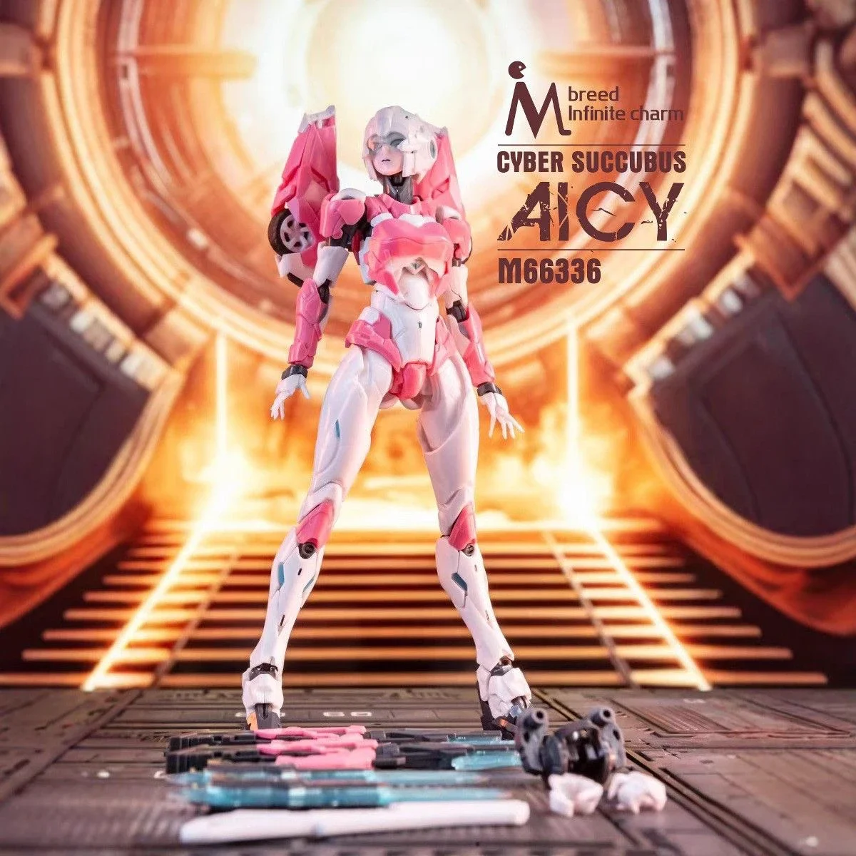 M Breed Infinite Charm M66336 AICY KO Sentinel FLAME TOYS Arcee 변환 조립 모델 키트 액션 피규어 장난감