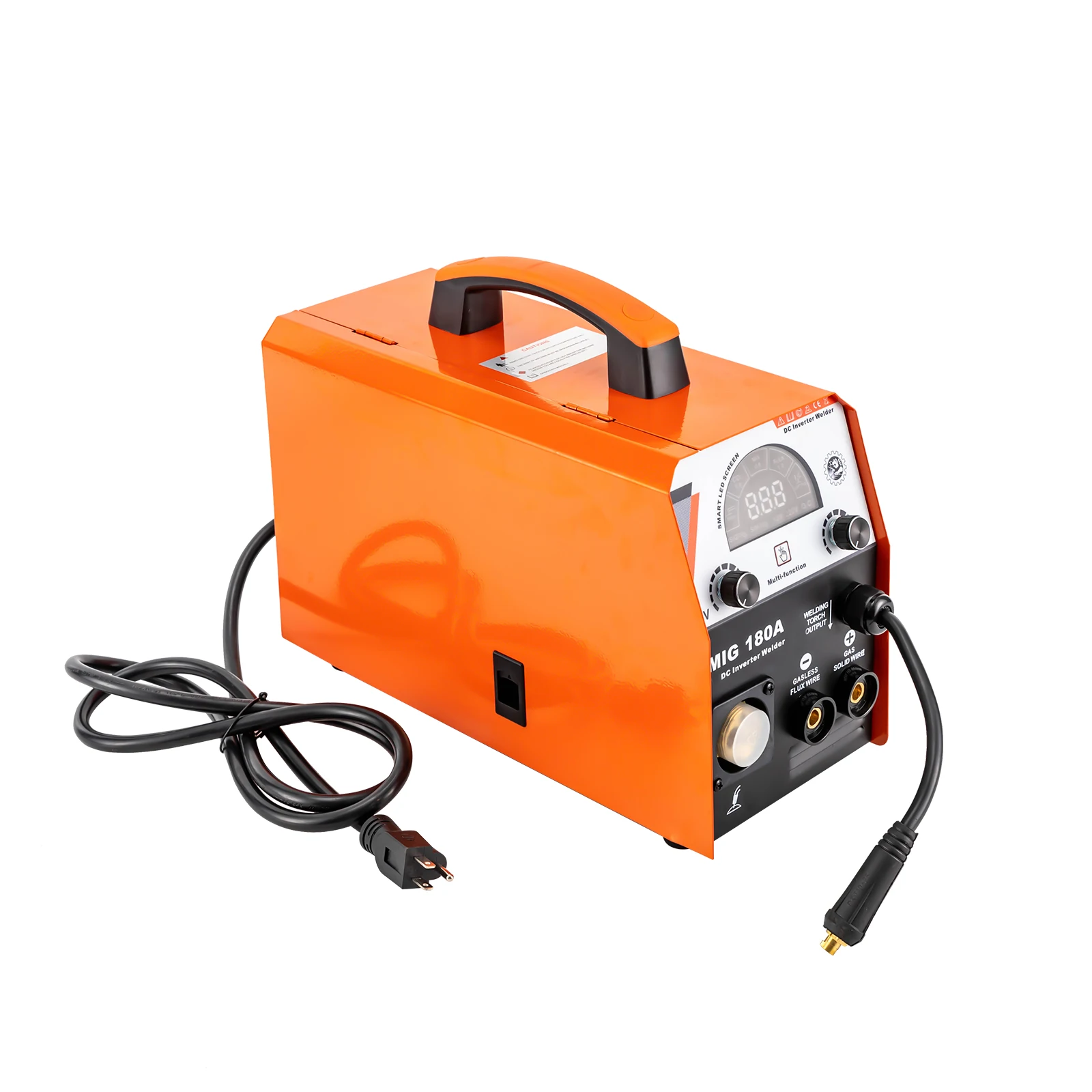 

180A/165A MIG Welder ARC Welding Machine 110/220V Dual Voltage MMA/MIG/TIG Flux Core Wire