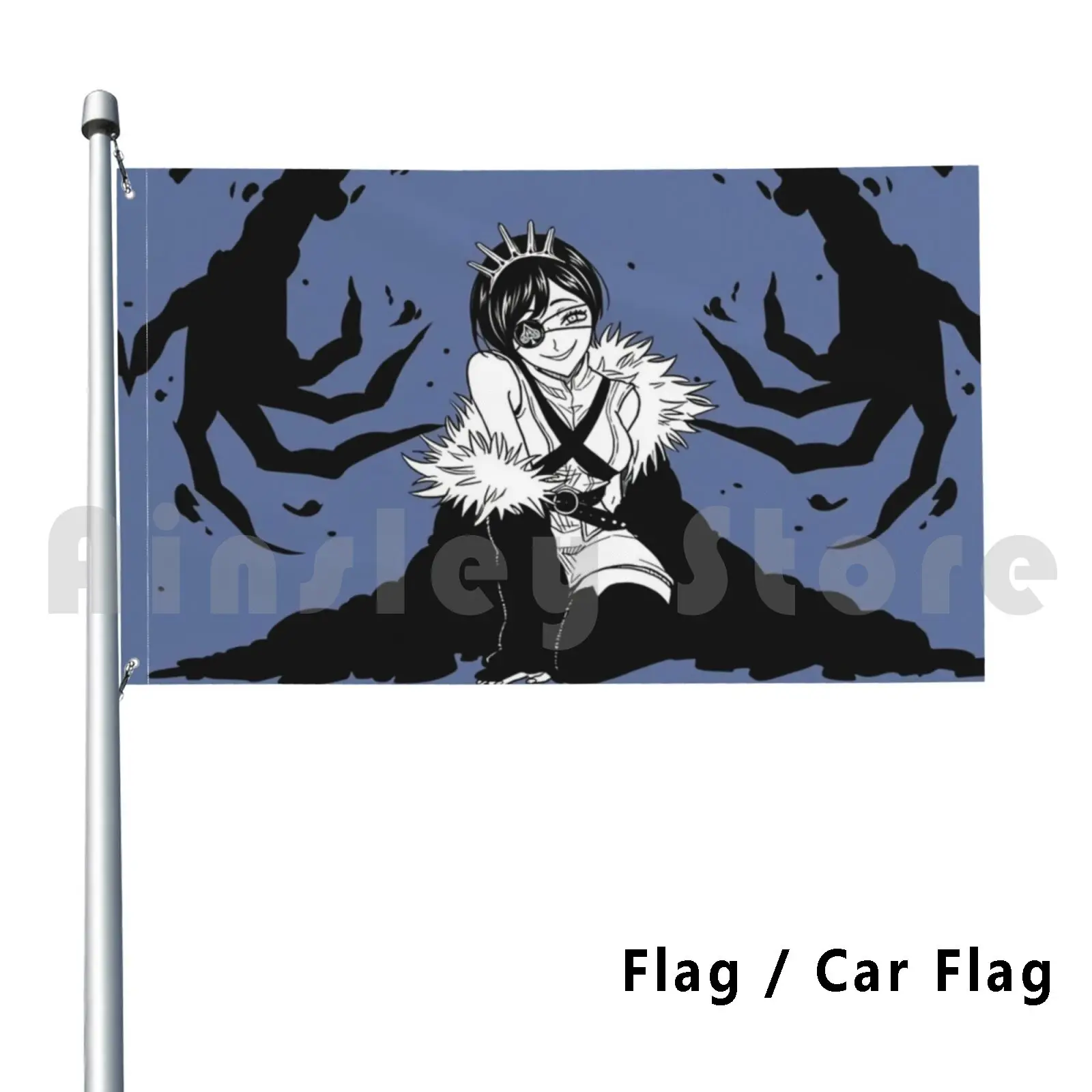 Flag Car Flag Vanica Hat Black Clover Japanese Anime Manga Grimoire Asta Yuno Noelle Yami Mimosa Nero