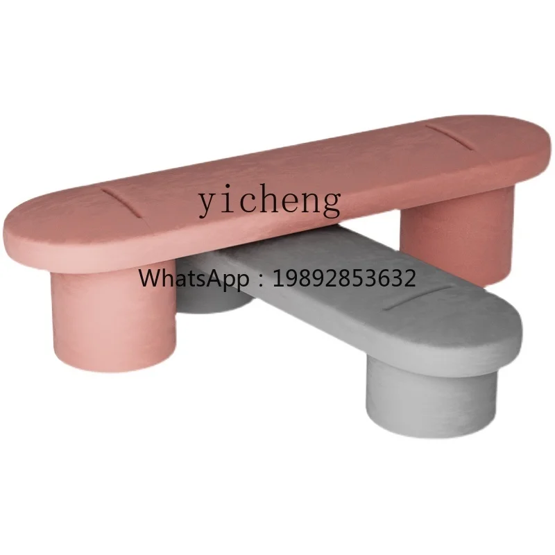 

ZZk Clothing Store Shoes Shoe Trying Stool Creative Sofa Cloakroom Shoes Bench