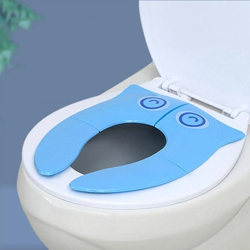 J15U Baby klappbarer Reise-Töpfchensitz, rutschfester tragbarer Toiletten-Trainingssitz für Kinder