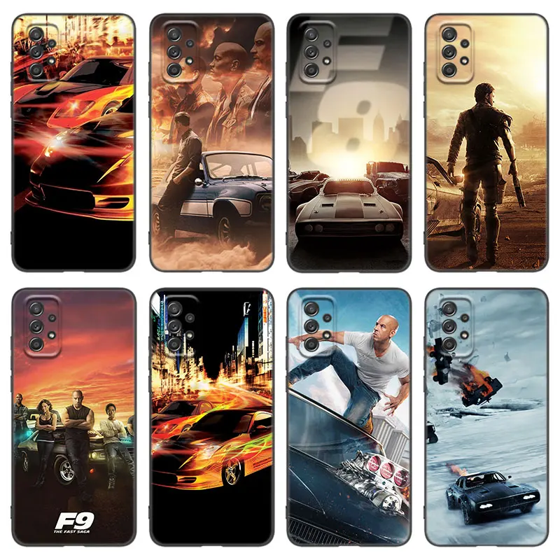 Fast And Furious Moive Phone Case For Samsung Galaxy A21 A30 A50 A52 S A13 A22 A32 4G A23 A33 A53 A73 5G A12 A31 A51 A70 A71 A72