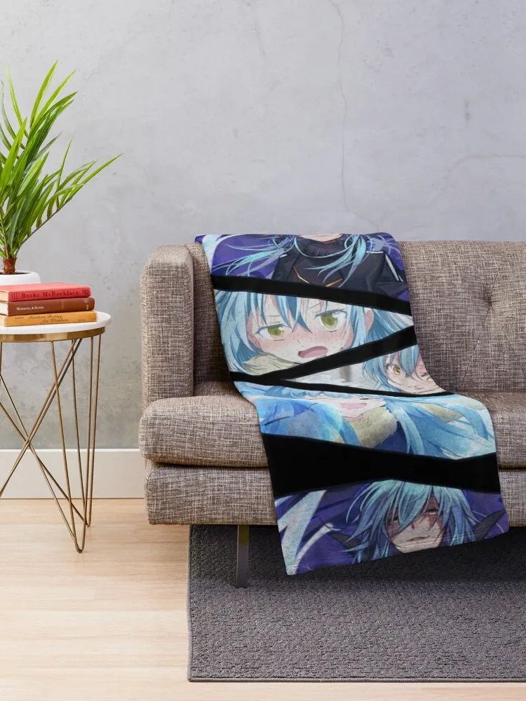 Rimuru Tempest Manga Panel Design Throw Blanket christmas decoration Moving Beach Blankets For Sofas Blankets