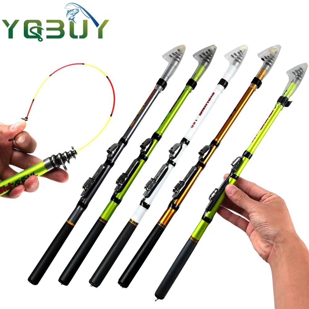 

Carbon Fiber Rock Fishing Rod 1.5M 1.8M 2.1M 2.4M Telescopic Feeder Pole Spinning Carp Portable Travel Ultralight