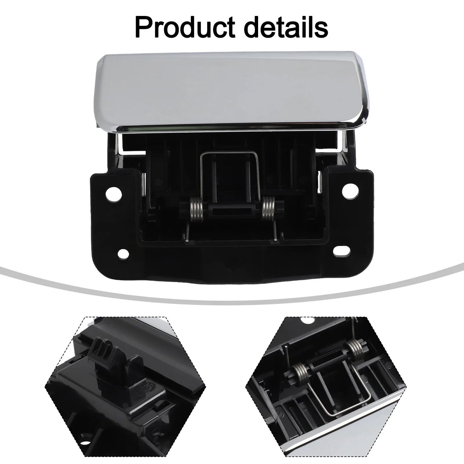

Truck Interior Accessories Armrest Lid Latch Handle Truck Maintenance Sleek Aesthetic Design For Truck Accessories