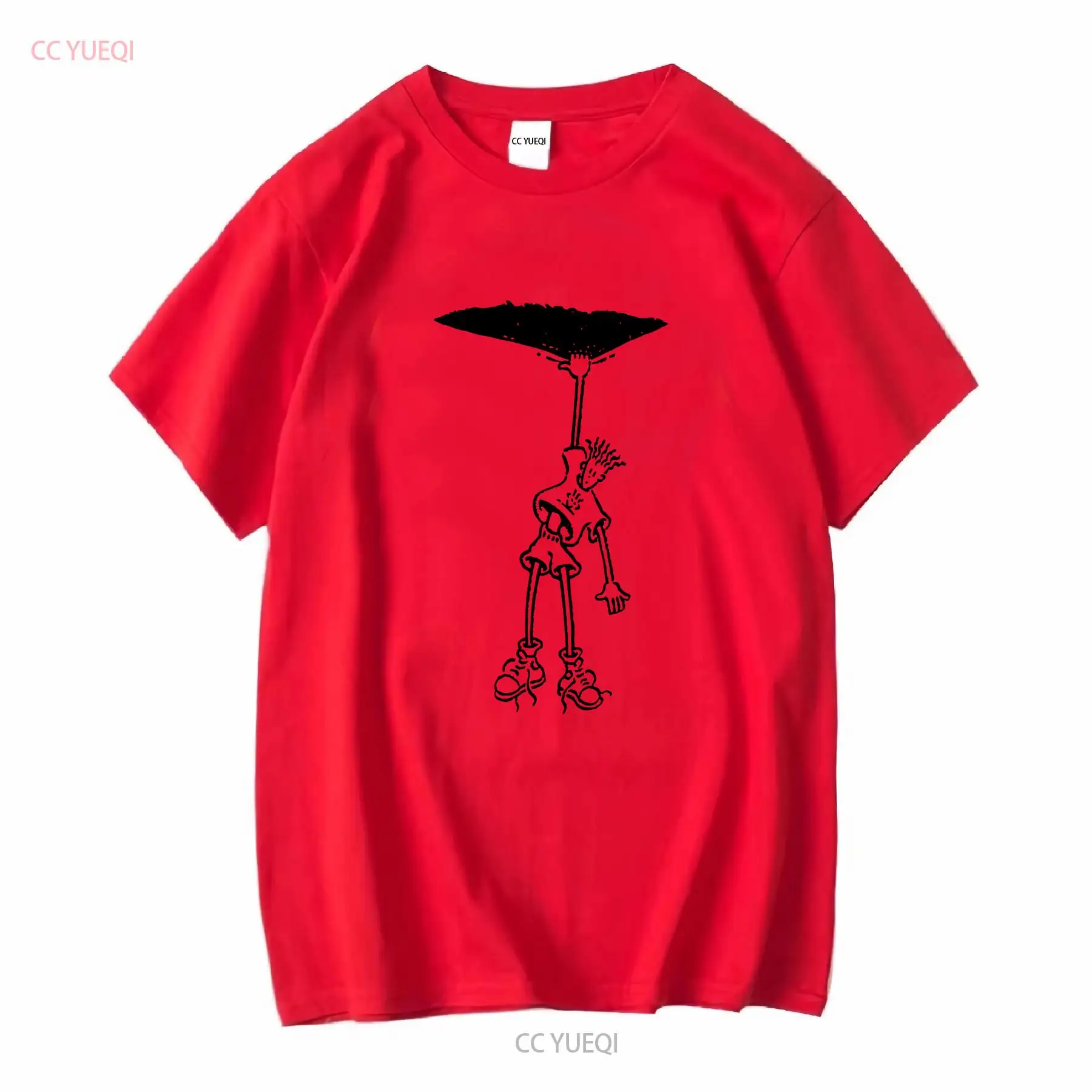Vintage FIDO DIDO 7 UP Cartoon Style Back Print T Shirt long or 