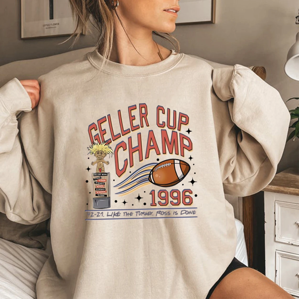 

Geller Bowl Friendsgiving Sweatshirt Friends Thanksgiving Sweatshirt Ross Rachel Monica Chandler Phoebe Shirt Unisex Sweatshirts