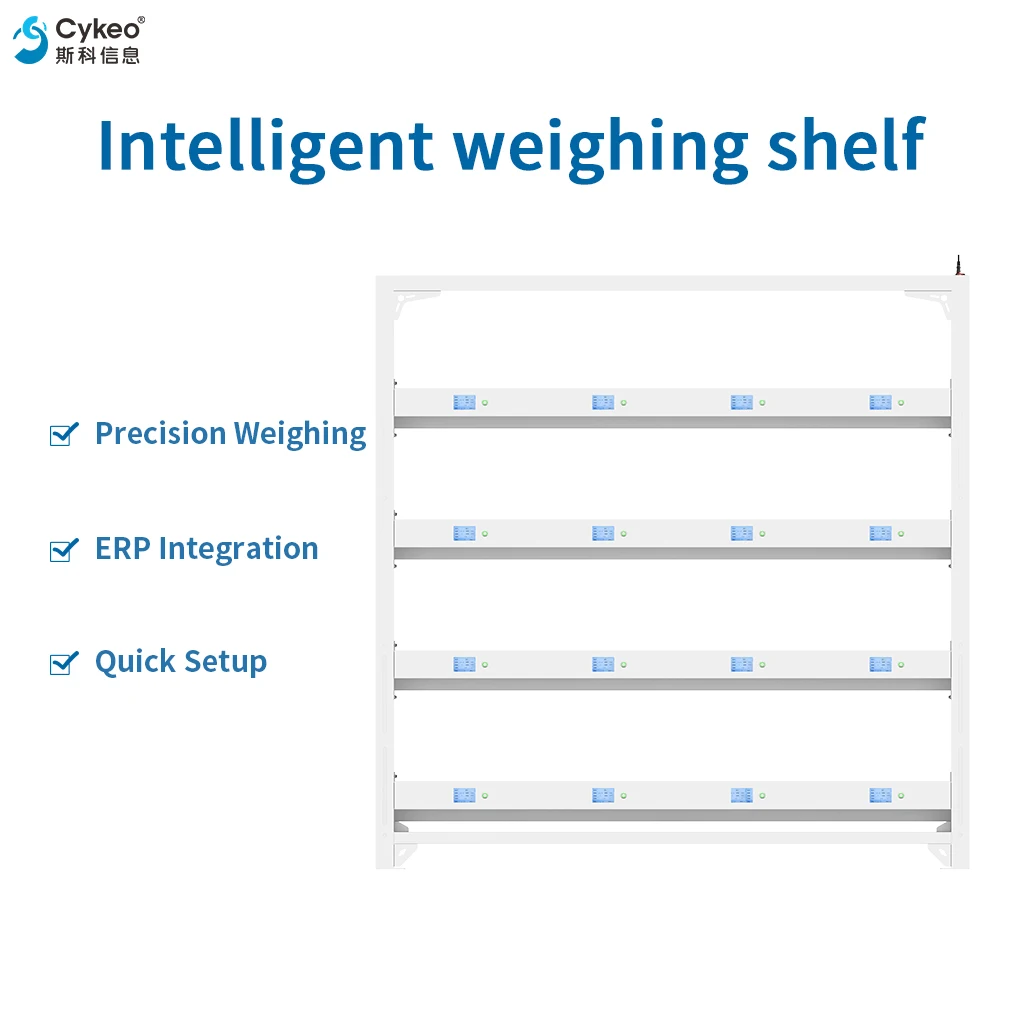 Smart Weighing Rack Industrial Grade With Digital Display Automatic Data Management For Warehouse Inventory Control
