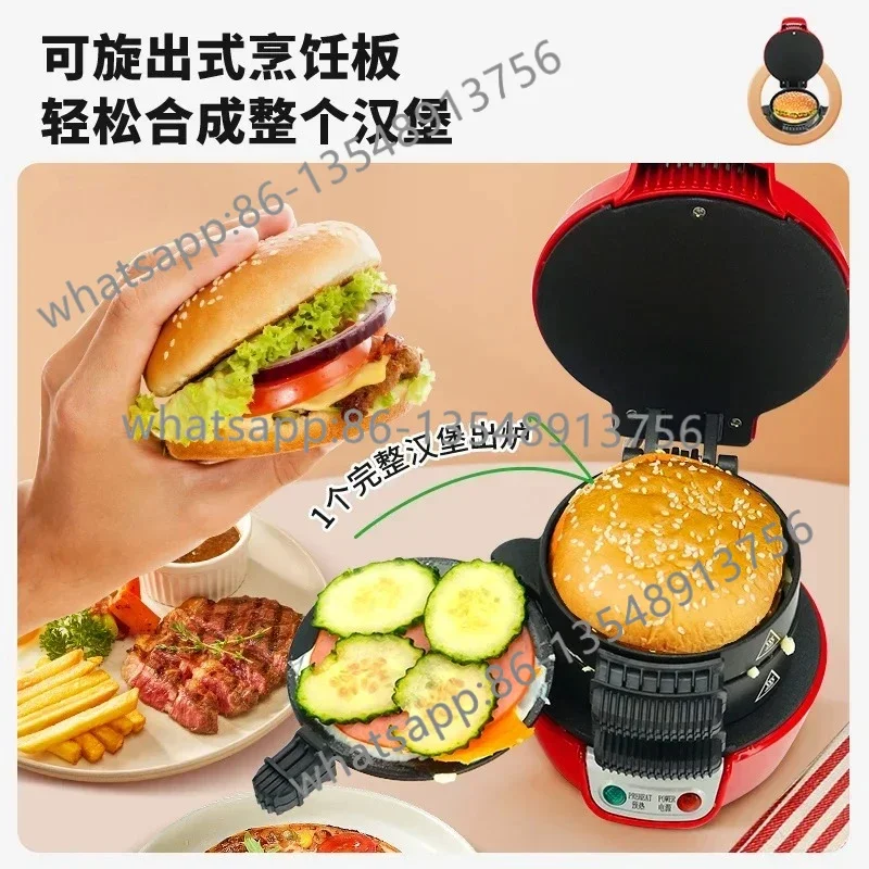 Burger Maker Household Multifunctional Light Food/Bread Sandwich/Waffle Maker Factory Direct Sales
