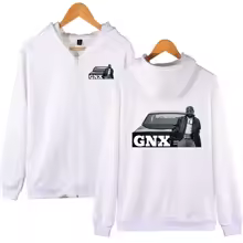 Kendrick Lamar GNX Double Sided Zip Hoodie