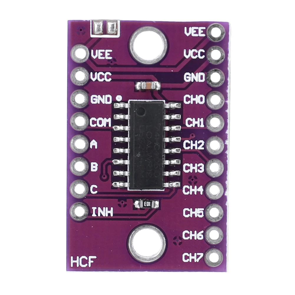 74HC4051 8-Channel-Mux Analog Multiplexer Demultiplexer โมดูล Analog Multiplexer Selector Module สําหรับ Arduino