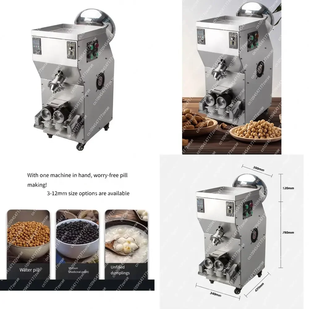 Máquina para recubrir con película de almendras, máquina para recubrir cacahuetes con azúcar, máquina para glasear con chocolate, máquina para hacer caramelos