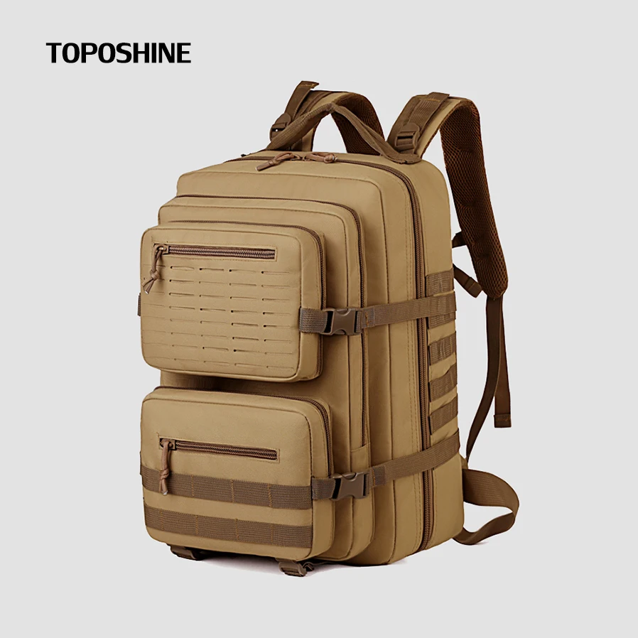 

Toposhine Tactical Backpacks Durable Quality Classic Design Bag for Outdoor Adventure Military Molle System Rucksack Camping Bag