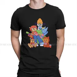 Parappa 7 Fashion TShirts Parappa The Rapper Male Graphic Fabric Streetwear T Shirt O Neck