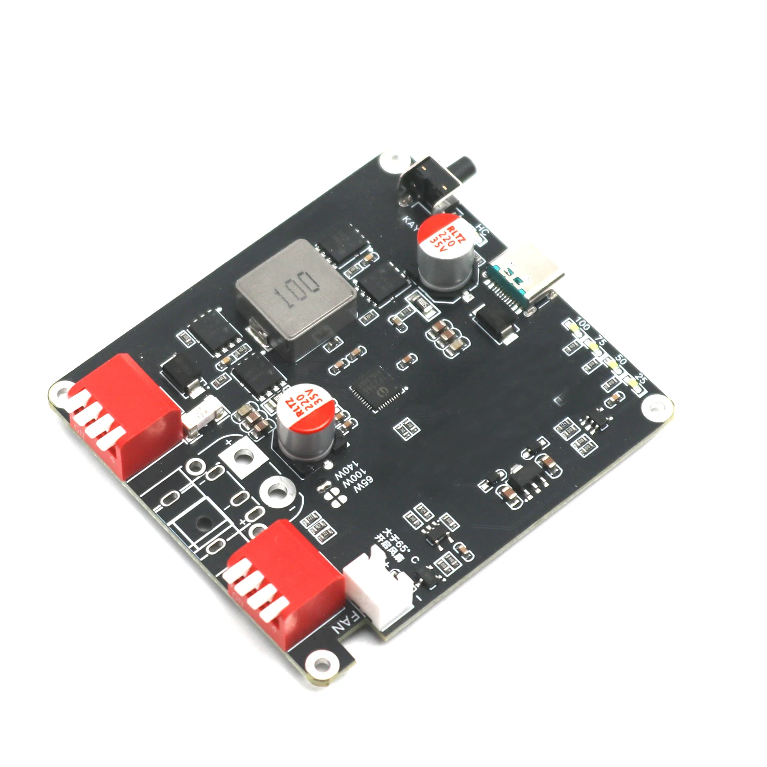 PD3.1 140W Dwukierunkowe szybkie ładowanie IP2366 2S 3S 4S 5S 6S Bateria litowa Szybkie ładowanie Li-ion Lifepo4 BMS Ladowarka TYPE-C USB — zdjęcie 3