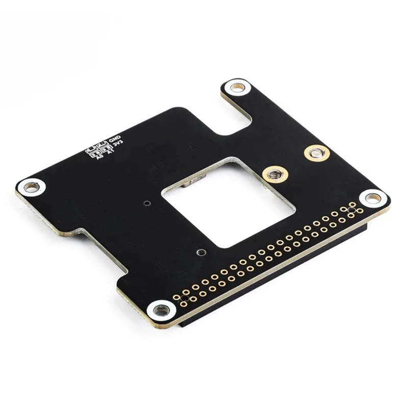 1 PCS For Raspberry Pi 5 Pcie To M.2 HAT NVME High Speed Expansion Board Black Plastic+Metal Support Active Cooler