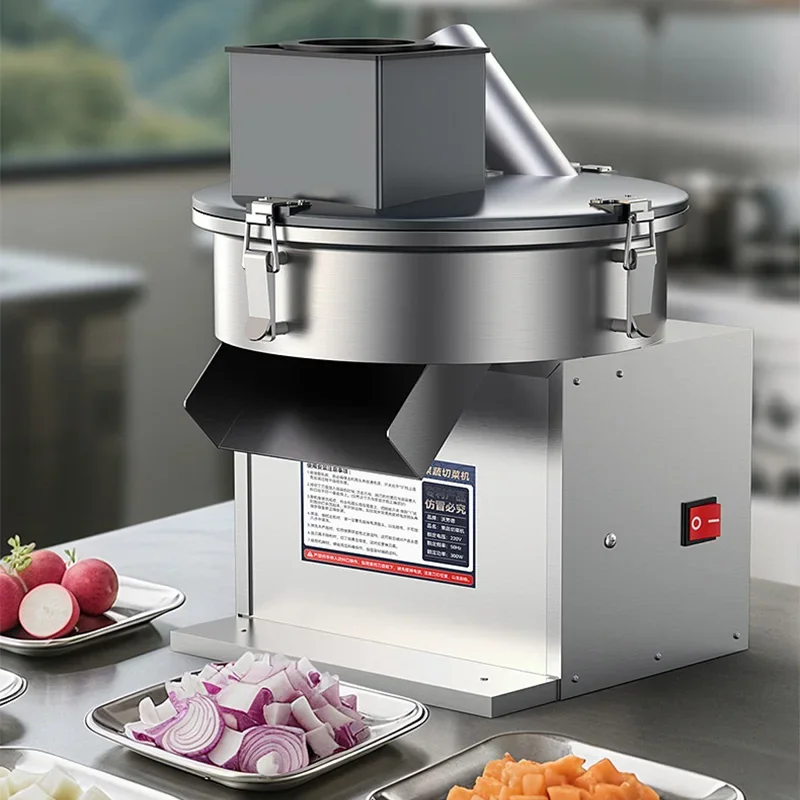 &* for Commercial Stainless Steel Multifunctional Vegetable Cutter Electric Slicer, Shredder, and Dicer for Potatoes, Radishes