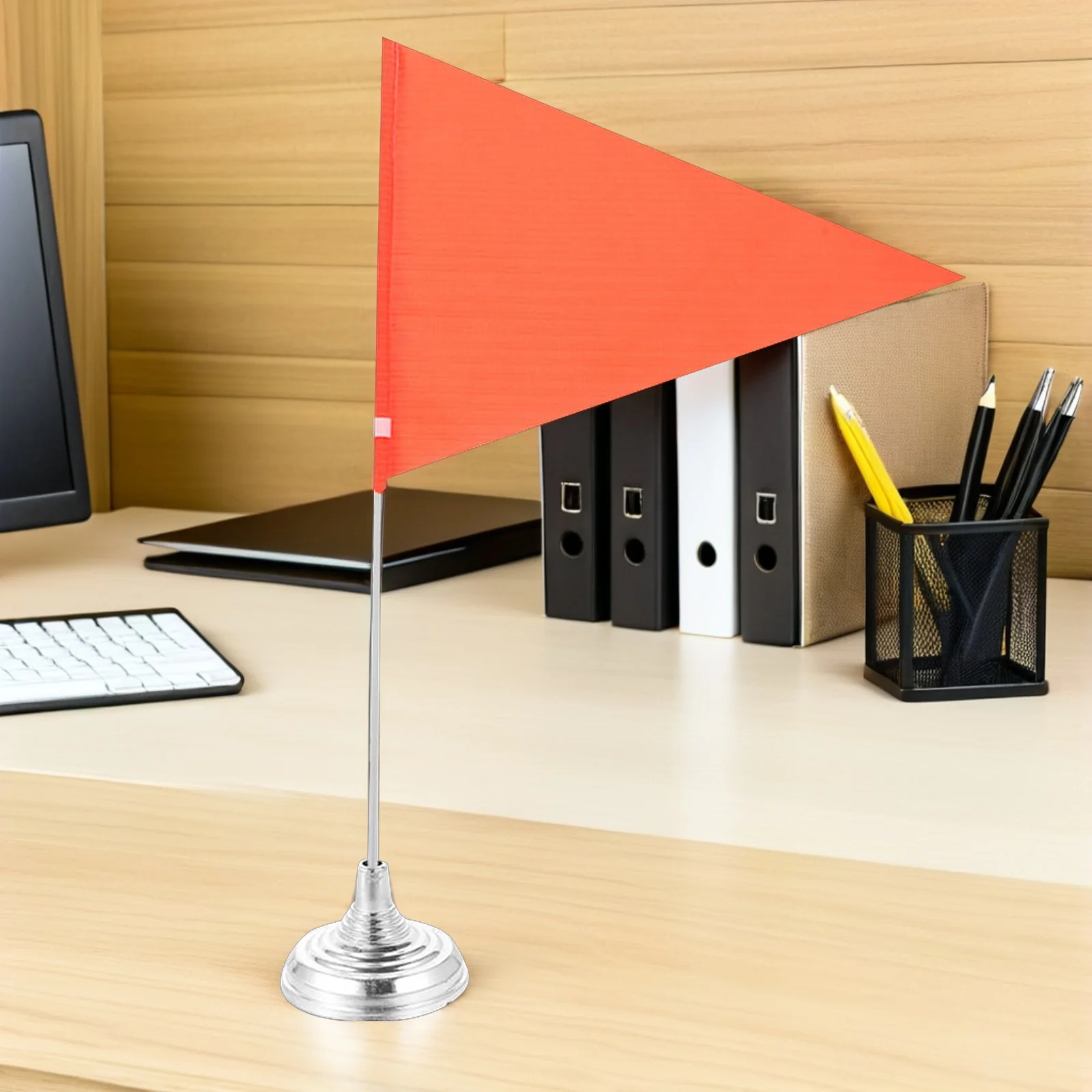 

Mini Flag Holders for Small Flags 10pcs Desktop Flagpole Stand Table Decoration Brackets Plastic Display Base for Office