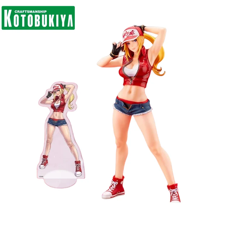 

KOTOBUKIYA Genuine SNK The King of Fighters '98 Anime Figure Terry Bogard Action Figure Toys for Kids Gift Collectible Model